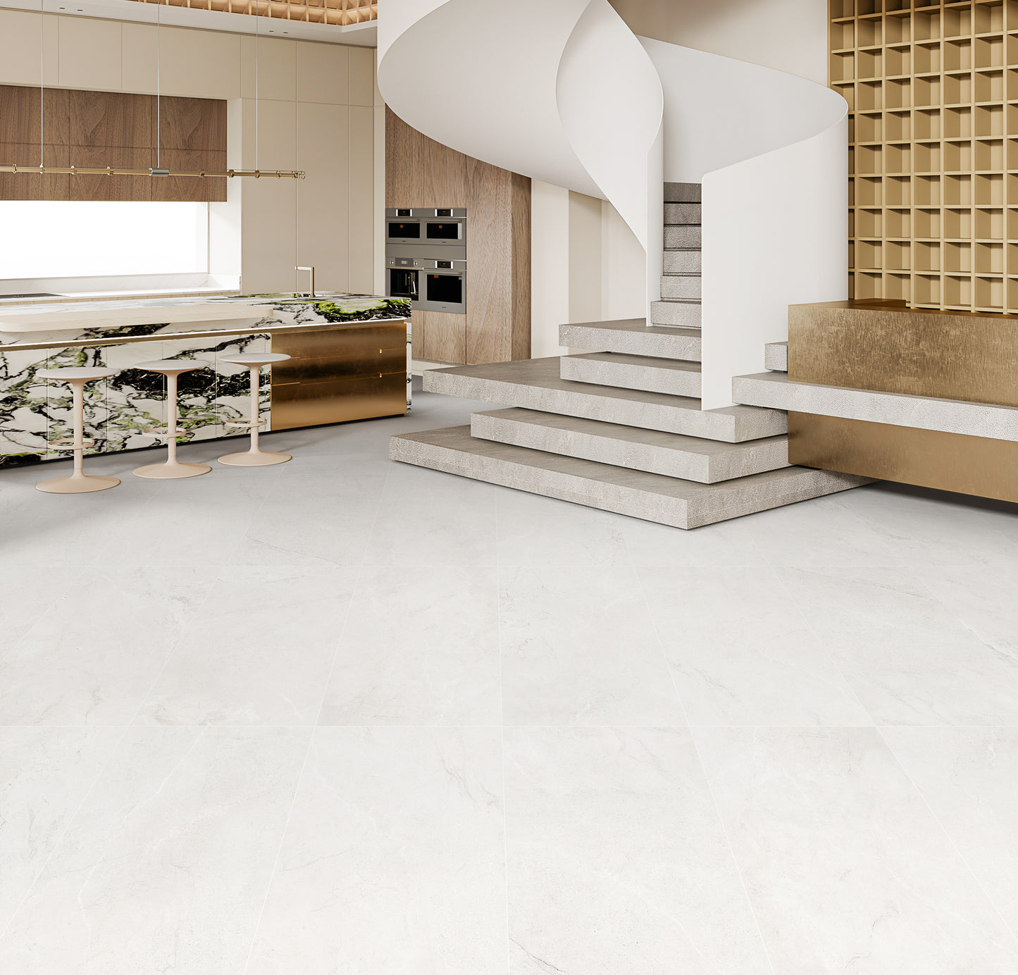 Atlas Stone White In/Ext 600x600