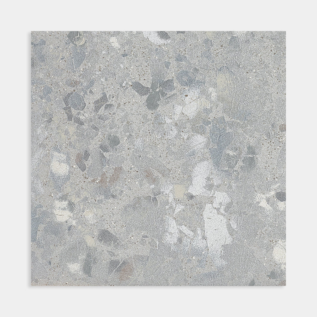 Attitude Grey Natural Terrazzo 600x600