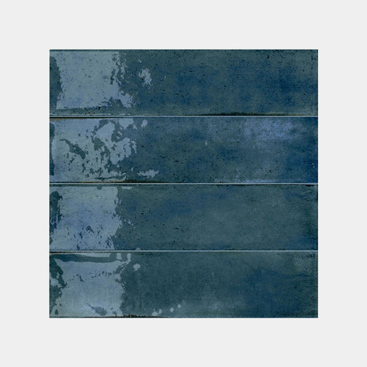 Italian Blue Brick Subway Tile 60x250