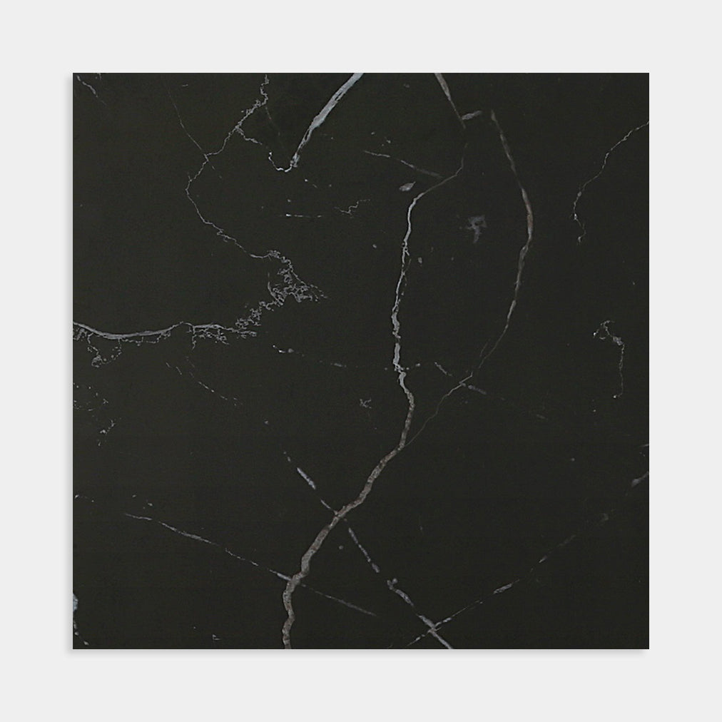 Nero Black Matt Tile 600x600