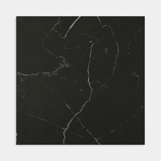 Nero Black Matt Tile 600x600