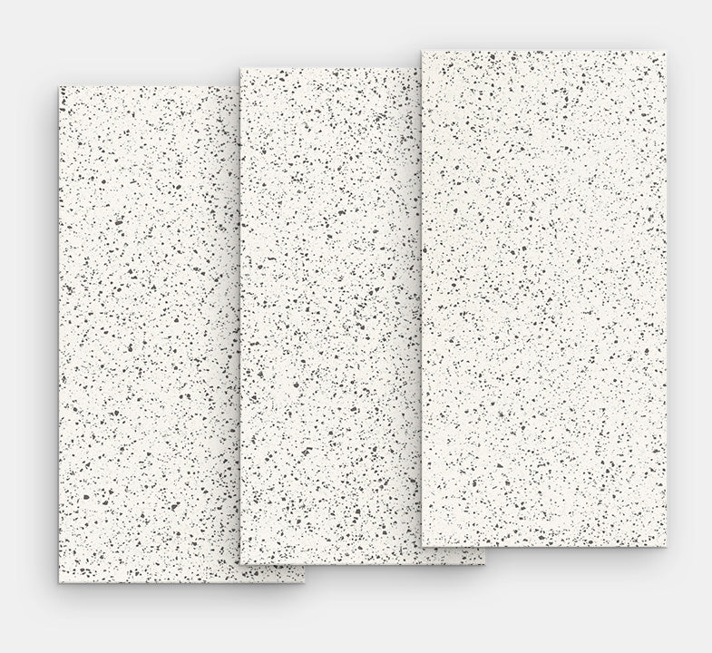 Rialto White Terrazzo Tile 300x600