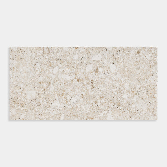 Terrazzo Beige Porcelain Tile 300x600