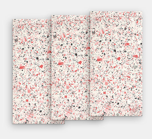 Venice Coral Terrazzo Tile 300x600